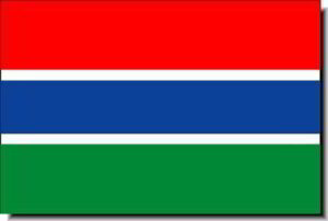 Gambia Flag
