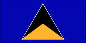 St Lucia Flag